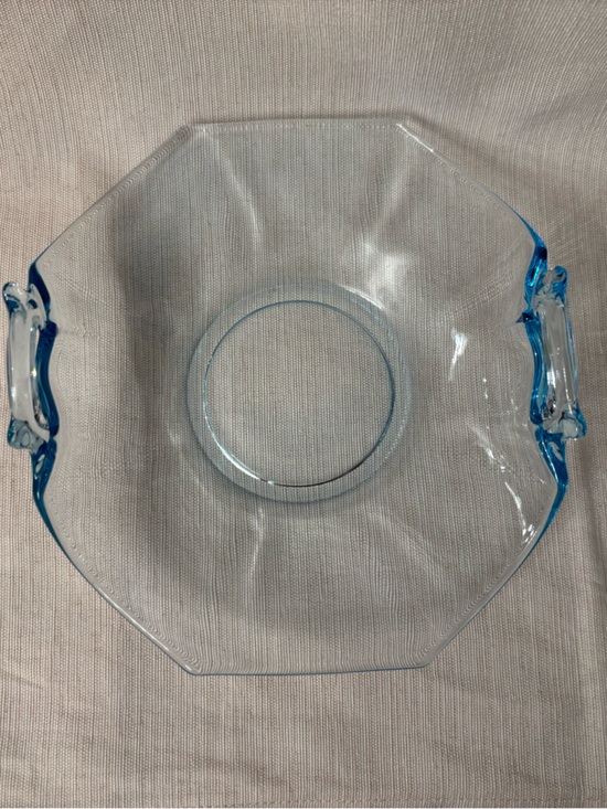 Other - Vintage Fairfax Aqua Blue Candy Dish With Handles